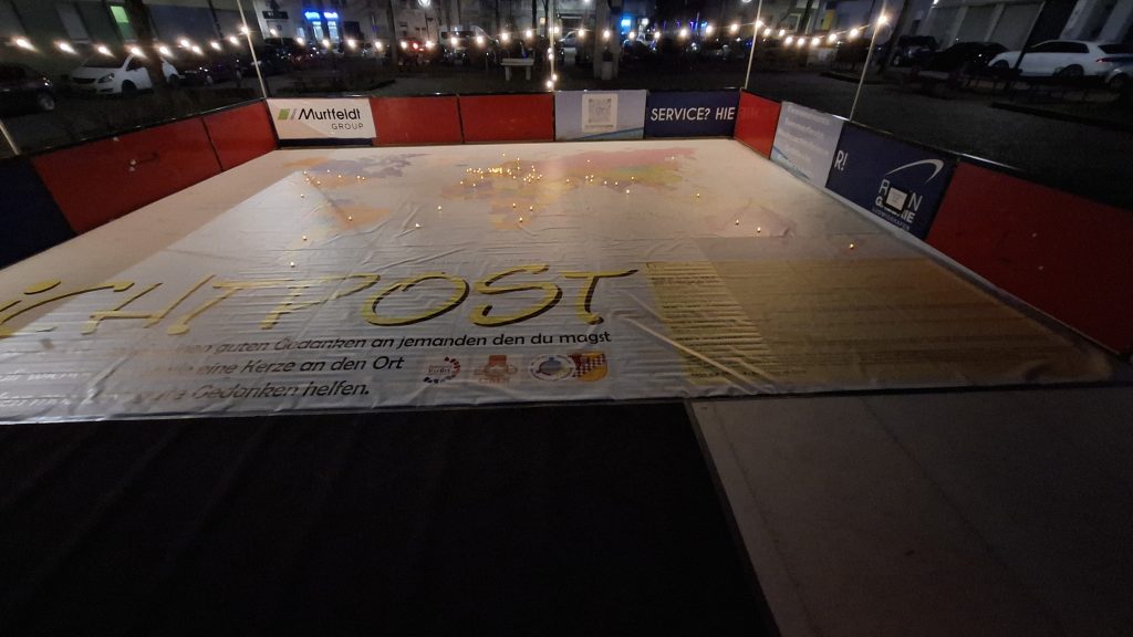 Renovierung Mobilcourt (mobiles Bandensystem)